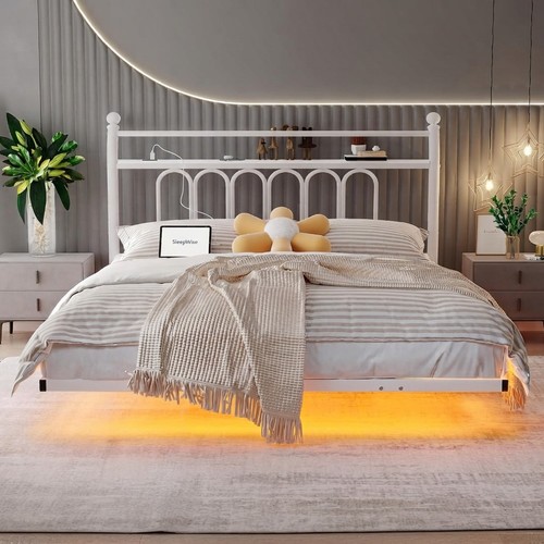Stylish floating bed - stylish,