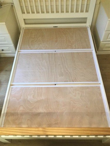 Double bed under - bed,